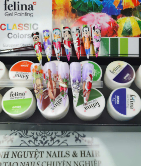 Nail thiết kế họa tiết