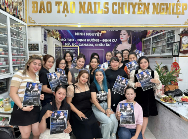 ĐÀO TẠO NAIL THEO TIÊU CHUẨN QUỐC TẾ TẠI TP.HCM