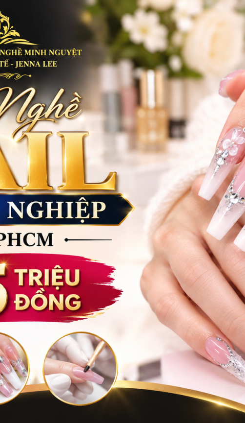 Học Nghề Nail Chuyên Nghiệp Tại TPHCM Chỉ 15 Triệu Đồng